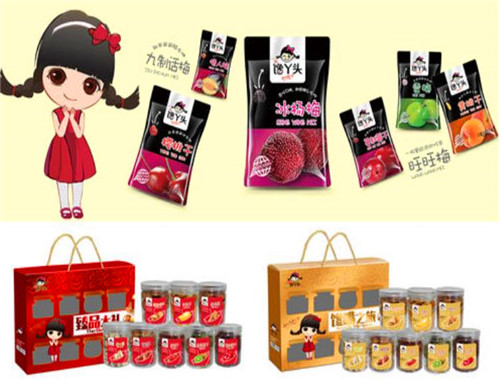 馋丫头食品加盟