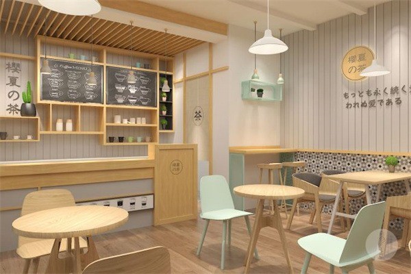 大笑九奶茶店