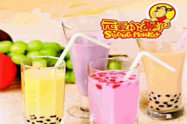 元气小猴奶茶