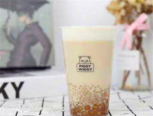 贪吃猪奶茶