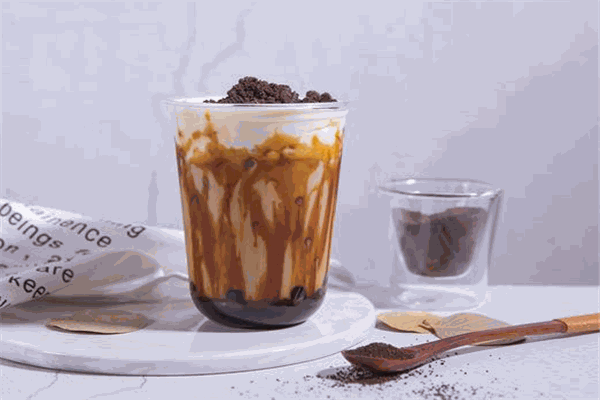 比锦味珍珠奶茶
