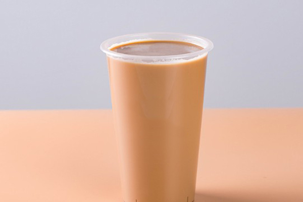 汁上粒合奶茶