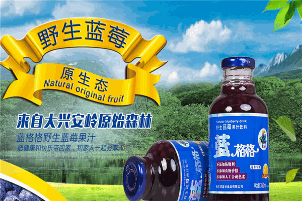蓝格格果汁饮料加盟