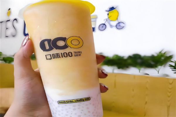 口味100奶茶加盟