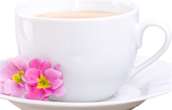 桃花下奶茶店