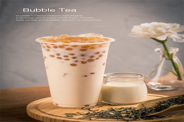 桃花下奶茶店