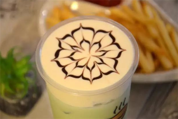 浓情微笑奶茶