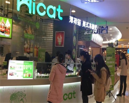 薄荷猫美式冻酸奶