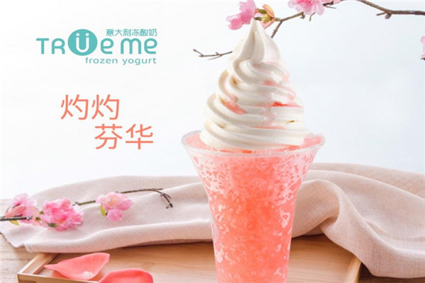 初蜜Trueme意大利冻酸奶加盟