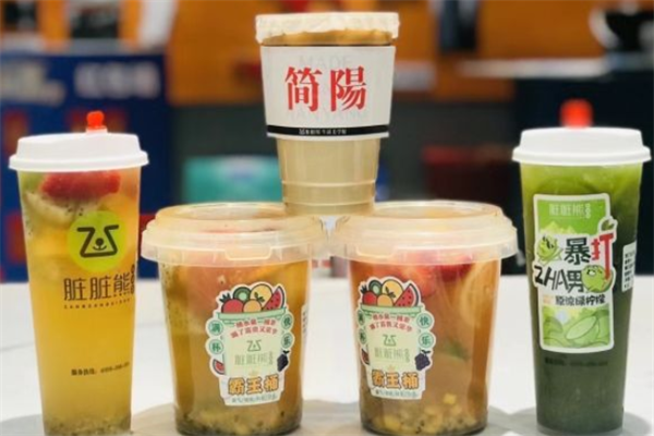 脏脏熊奶茶加盟