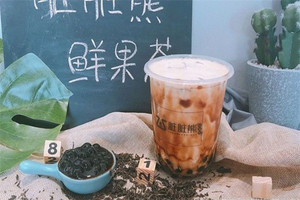 脏脏熊奶茶加盟