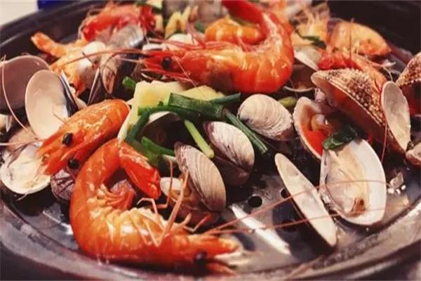 原味海鲜蒸汽火锅