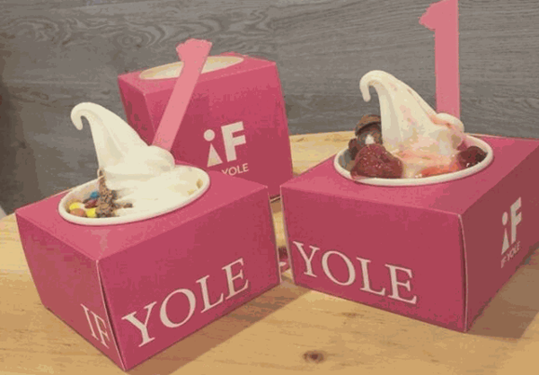 IF YOLE冻酸奶加盟