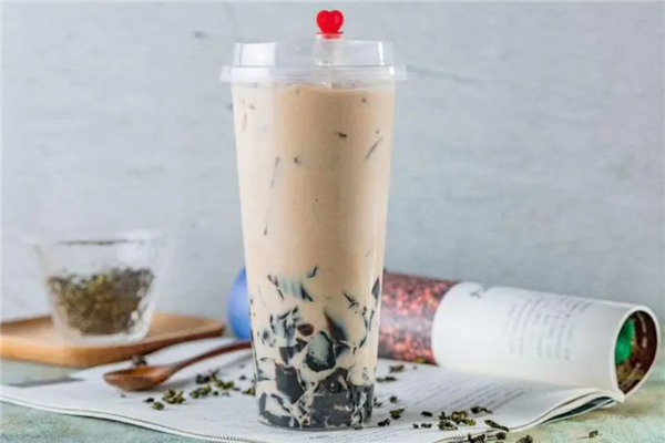 遇见仙草奶茶