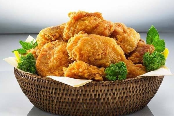 炸出阁鸡腿