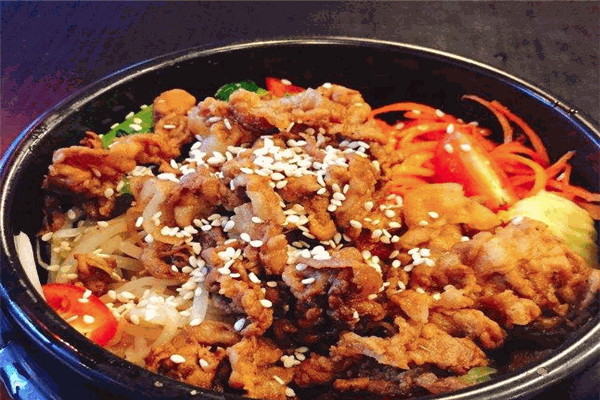 部落烤肉石锅拌饭