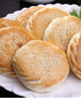 正经掉渣烧饼