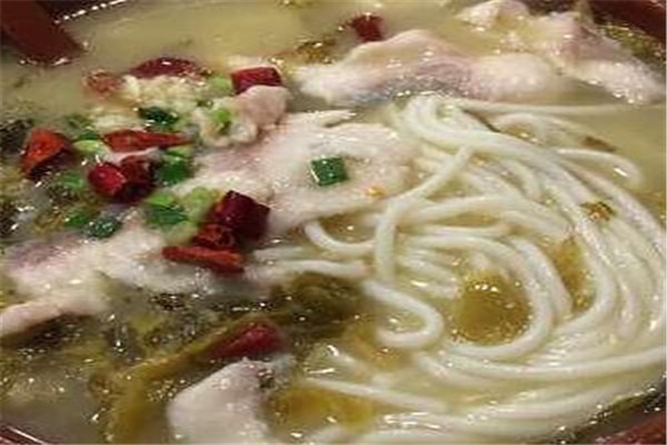 吾家酸菜鱼米线加盟