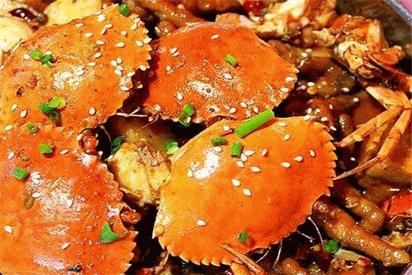 蟹二肉蟹煲