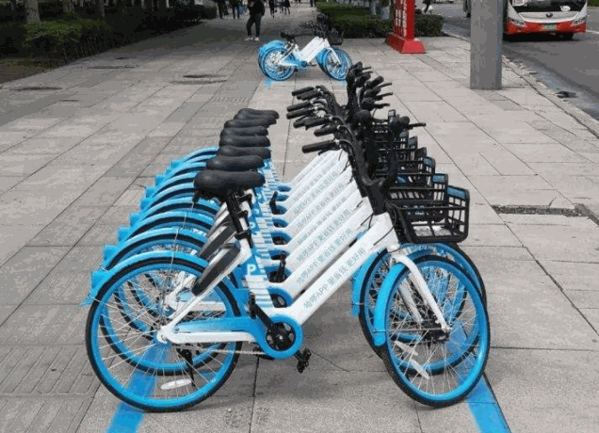 小蓝车单车