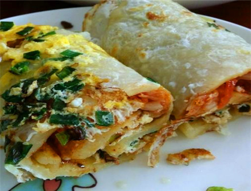美滋滋菜煎饼