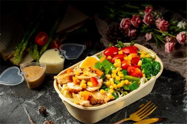 摩饭鲜森沙拉轻食健身餐加盟