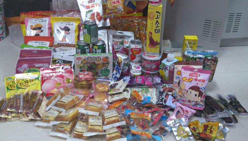 小时候零食