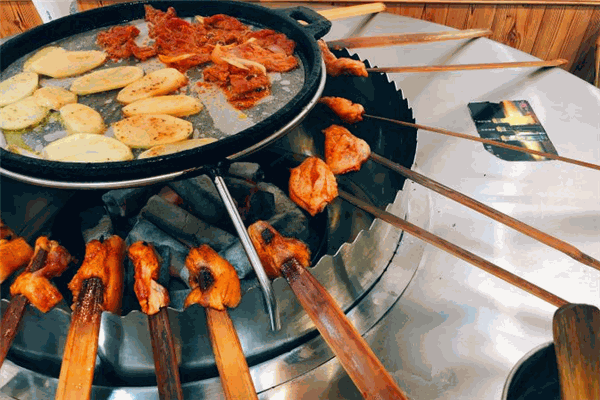 夜猫火盆烤肉